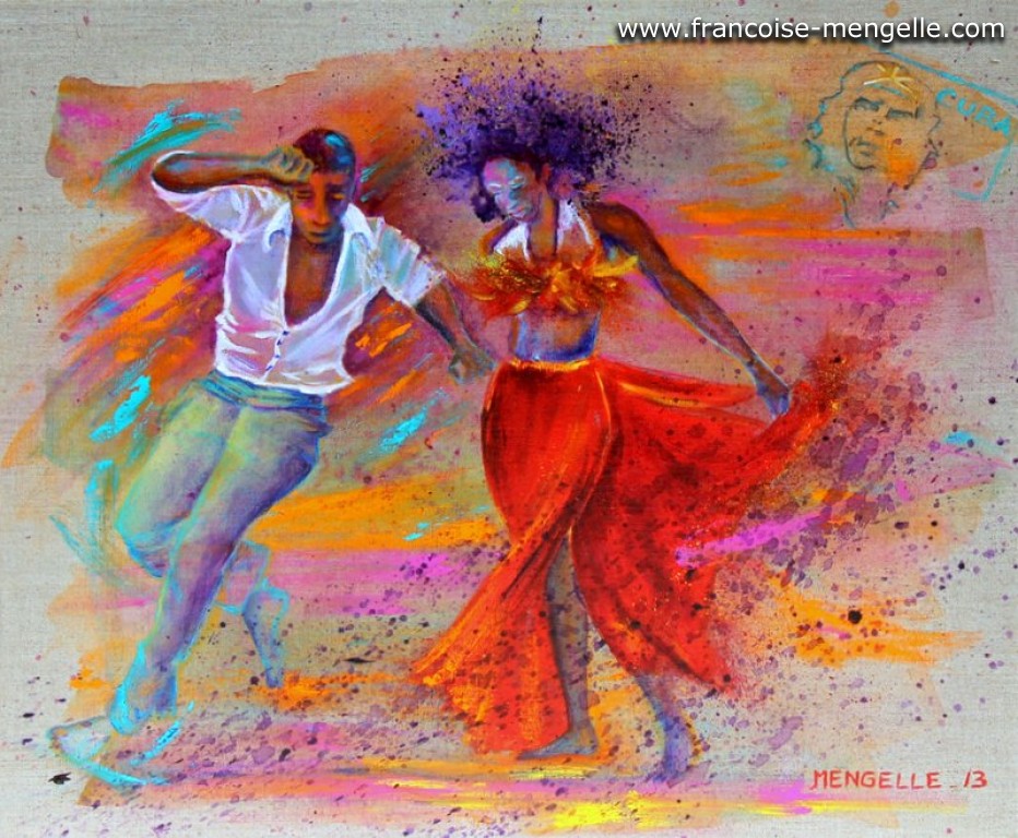 Les danseurs de salsa (n° 1)