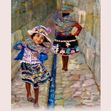Au détour d'une rue à Ollantaytambo